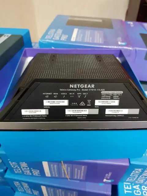 US $128 0 |Telstra Gateway Pro (Netgear v7610) New In Box NBN Router Modem-in Network Cards from Computer & Office on Aliexpress com | Alibaba Group