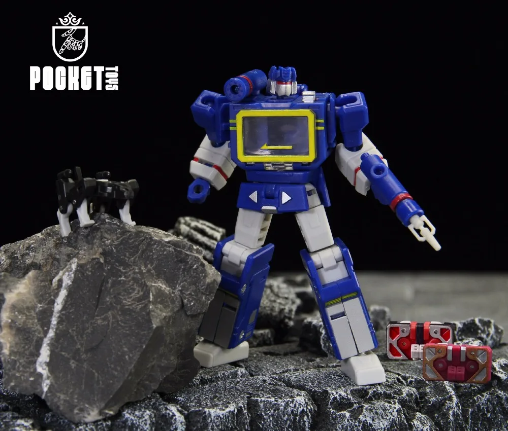 

Transformation PT04 mini mp13 with Ravage Laserbeak Buzzsaw Soundwave figure