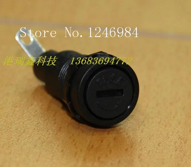 

[SA]R3-11 plastic screw FUSE SCI Taiwan New 5 * 20 fuse holder fuse box 250V10A M12--100PCS/LOT