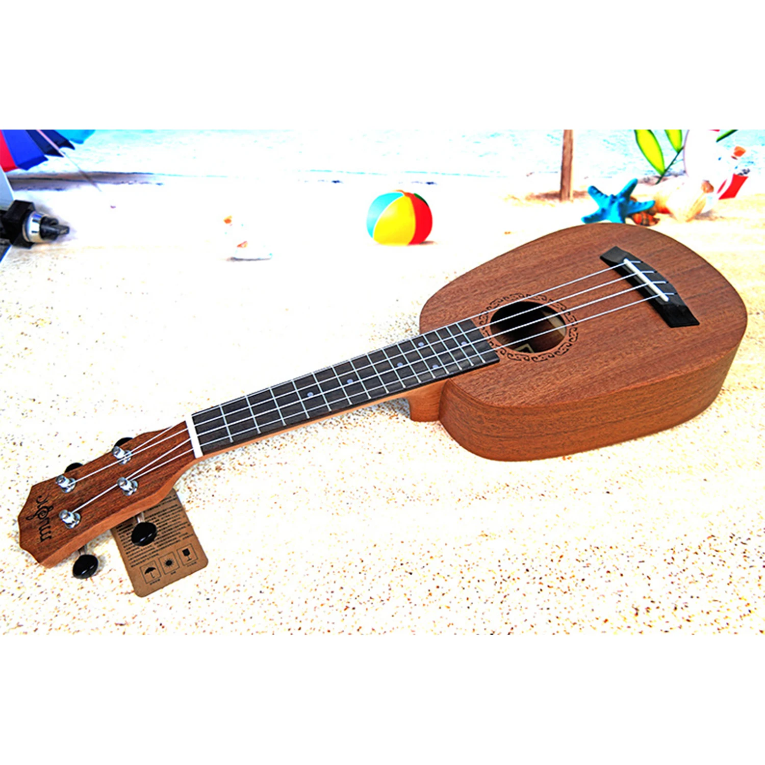 21 inch Soprano Pineapple Bucket Uke4 Strings ukeSapele ukuguitaacoustic small guitar solid body uke Concert 21 inch Soprano Pineapple Bucket Uke4 Strings ukeSapele ukuguitaacoustic small guitar solid body uke Concert