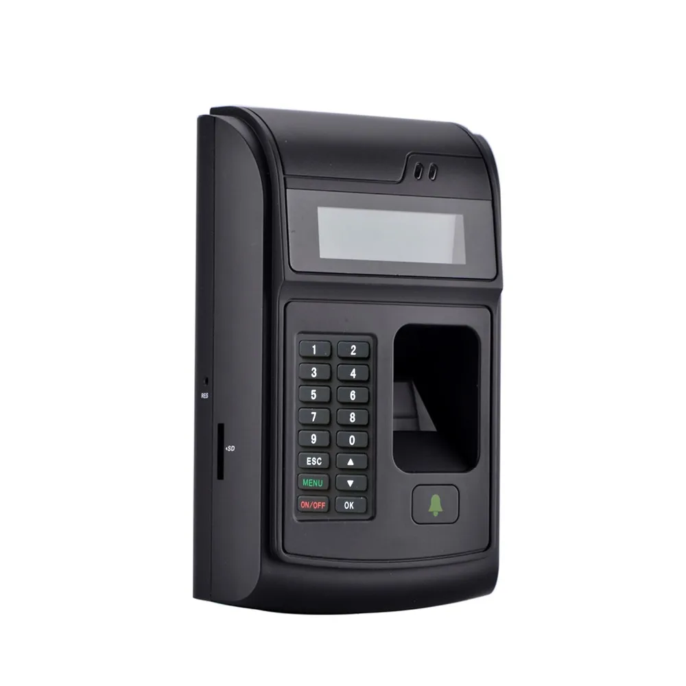 LCD Biometric PIN Code 125KHz RFID ID Card Reader Door Lock Fingerprint