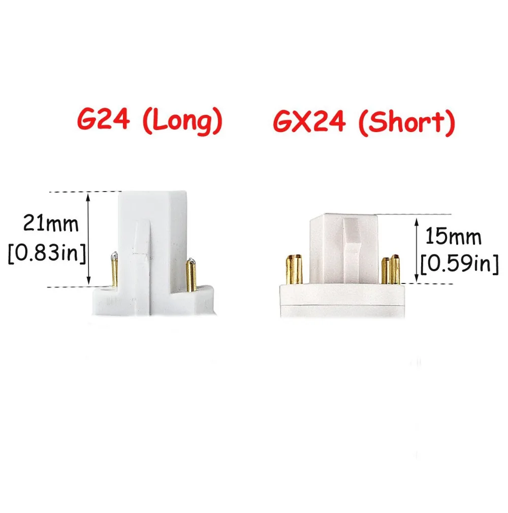 12W LED GX24Q 4 pin Base Corn Light Bulb 26W CFL/Compact Fluorescent Replacement GX24/G24Q LED PL Retrofit Bombillas Light-in LED Bulbs & Tubes from Lights ...