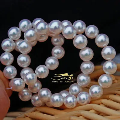 

FREE SHIPPING HOT sell new Style >>>> AAA perfect round 10-11mm natural south seas white pearl necklace 17''