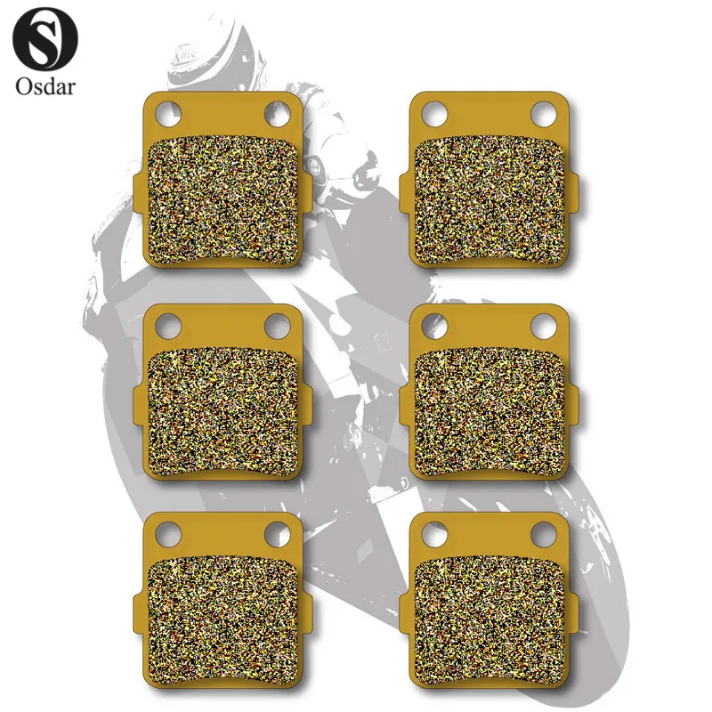 

Motorcycle Brake Pads Front+Rear For YAMAHA RAPTOR YFM 350 R 2004-2013 RAPTOR YFM 660 R 2001-2005