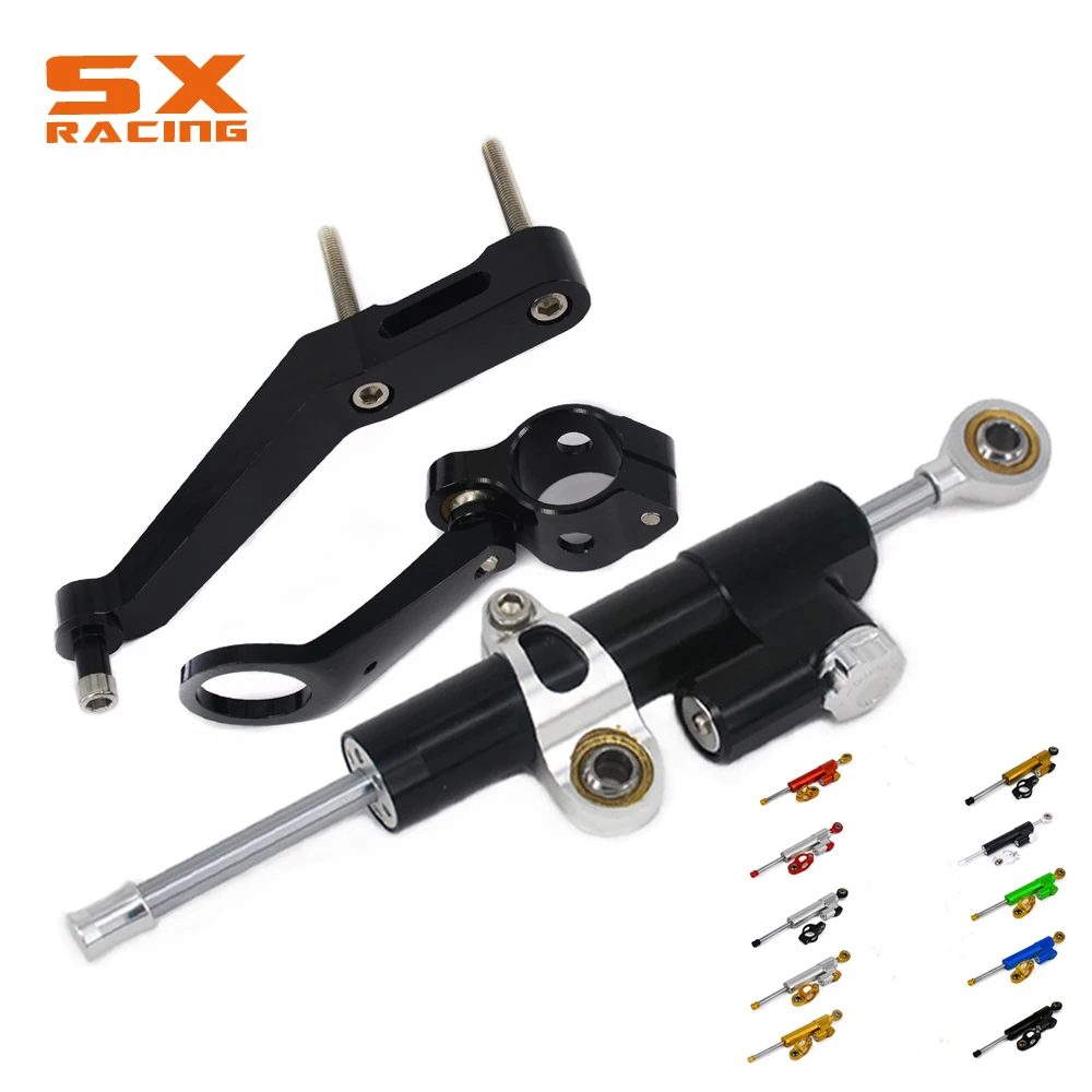 CNC Steering Damper Stabilizer for Honda CBR954RR 20022003 Black