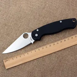 Новый складной охотничий Ножи ближайшие кемпинг тактический Ножи Out door Выживание ножей деревянной ручкой лезвие из нержавеющей стали