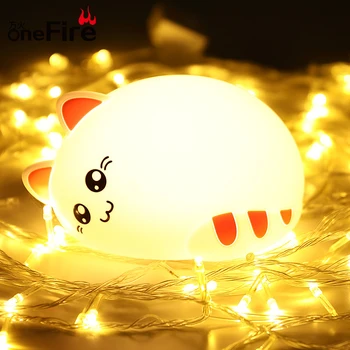 

Led lights in Nursery Light Sleep Breath Sleeping Cat Breathing USB Cat Lamp Cat Urine Led Kattenlamp Cat Light Led Silicone Gel