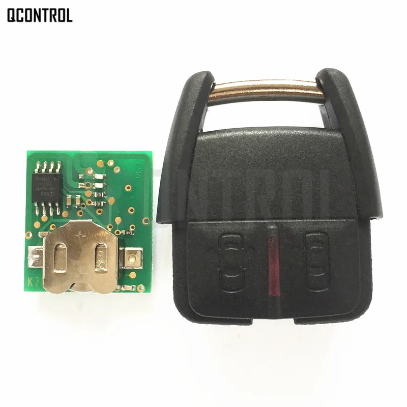 

QCONTROL Car Remote Key Head Fit for OPEL Astra Zafira Corsa Vectra
