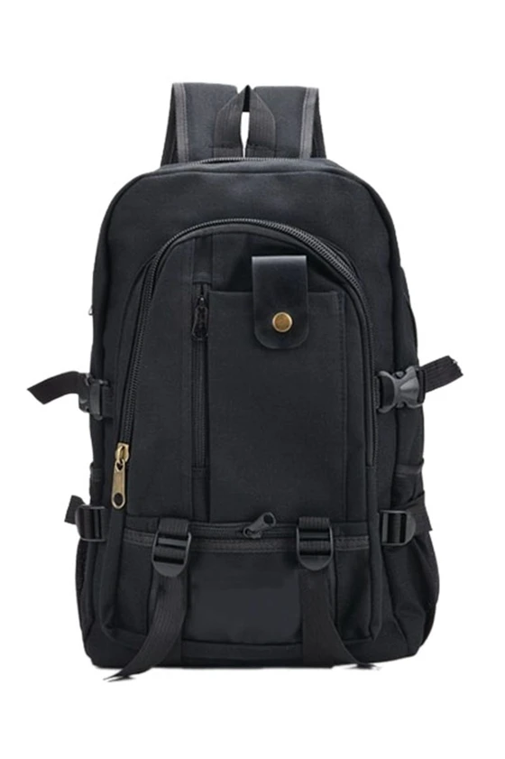 

Men's Military Vintage Canvas Rucksack Backpack Bag