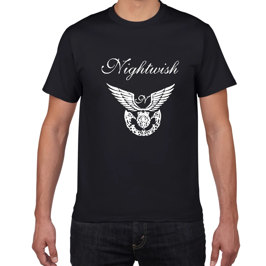 Nightwish Imaginaerum Symphonic Metal Epica TShirt men metal band cotton streetwear t-shirt men casual plus size men clothing Nightwish Imaginaerum Symphonic Metal Epica TShirt men metal band cotton streetwear t-shirt men casual plus size men clothing