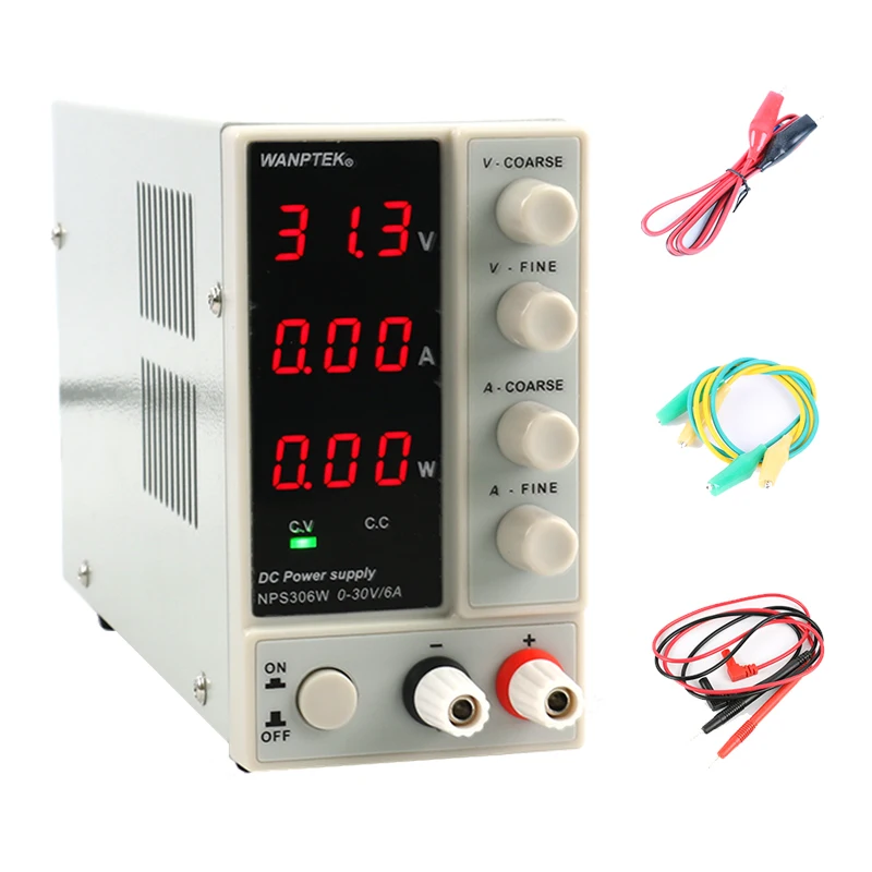 NPS3010W NPS306W мини Регулируемый цифровой источник питания постоянного тока