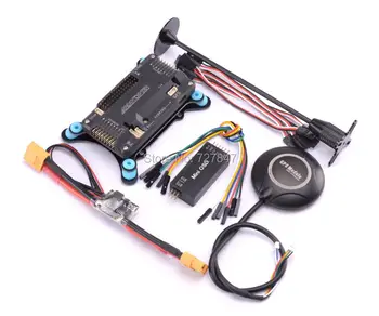 

6M / 7M / 8N GPS Compass w/ Foldable Stand + APM2.6 Flight Controller + APM Current Power Module + Minim OSD for F450