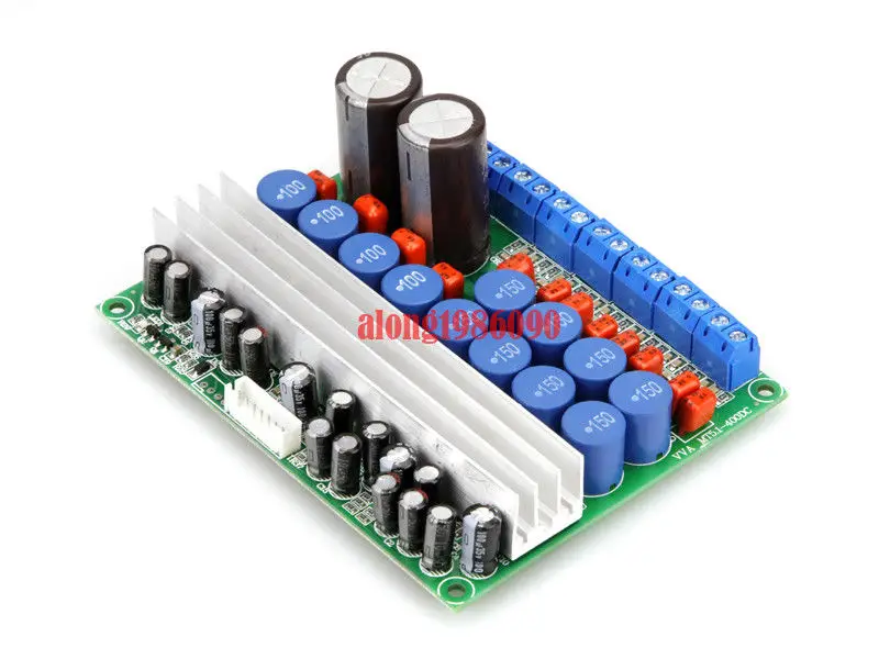 DIYERZONE DC12 24V 5 1 канал (6 способов) плата цифрового усилителя мощности 50 Вт * 4 + 100 2 L12