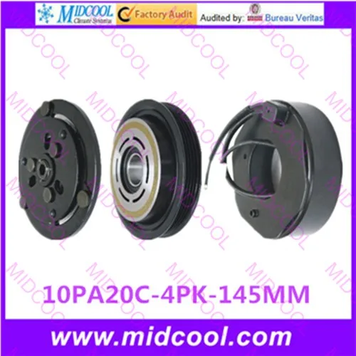 

10PA20C HIGH QUALITY AUTO AC COMPRESSOR CLUTCH 4PK 145MM 12V