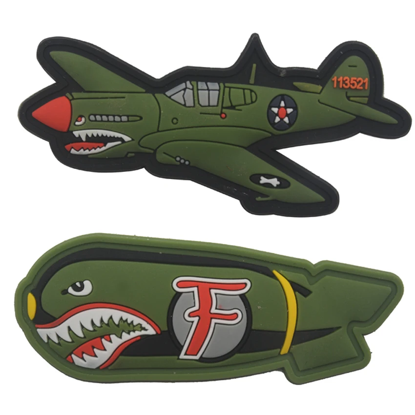 SMILE Drop F BOMB PATCH Новый Байкер WW2 SPITFIRE самолет США Летающие тигры ВВС нашивки значки