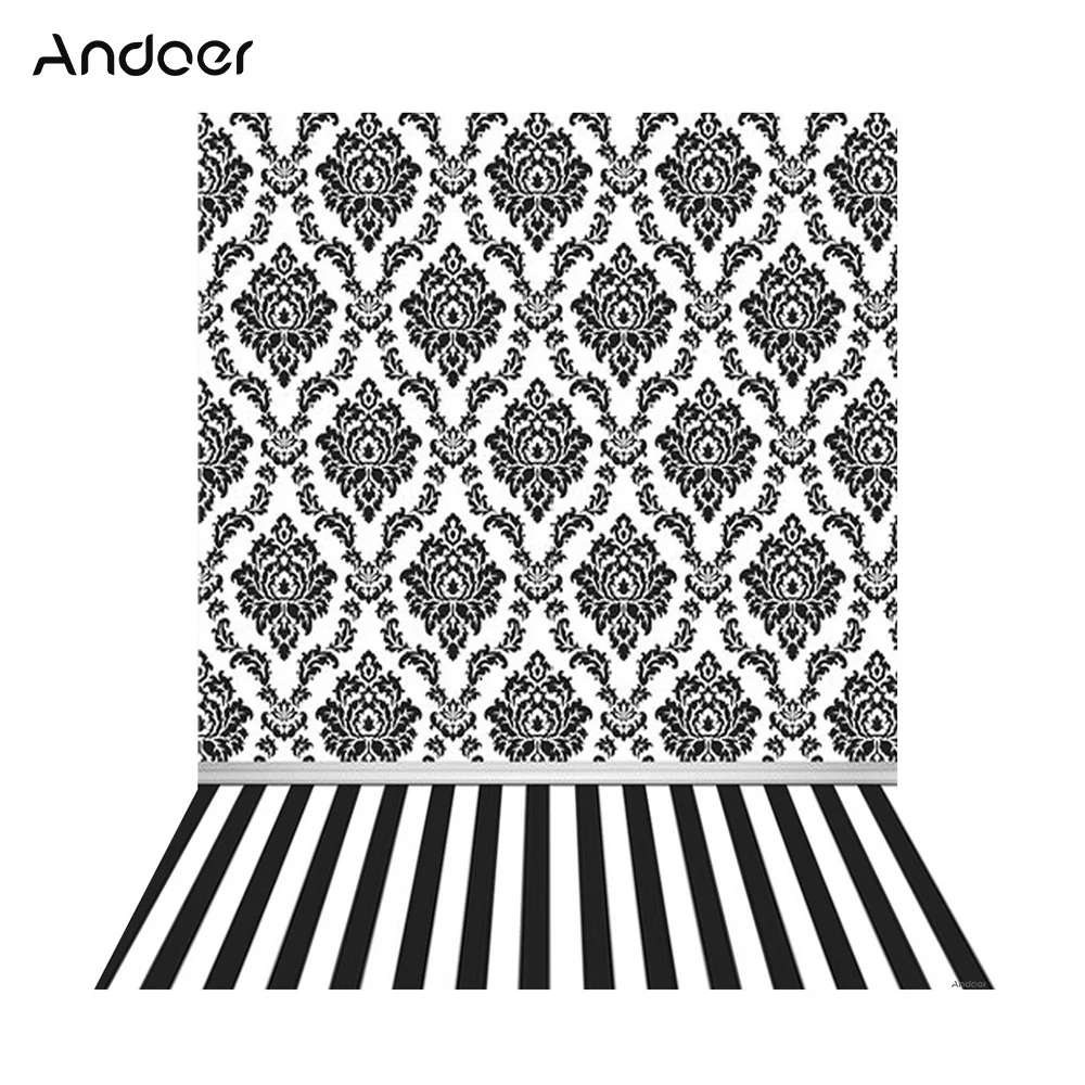 

Andoer 1.5*2m Width Photo Background Geometric Pattern photo Backdrop Classic Style for Studio Professional Photographer