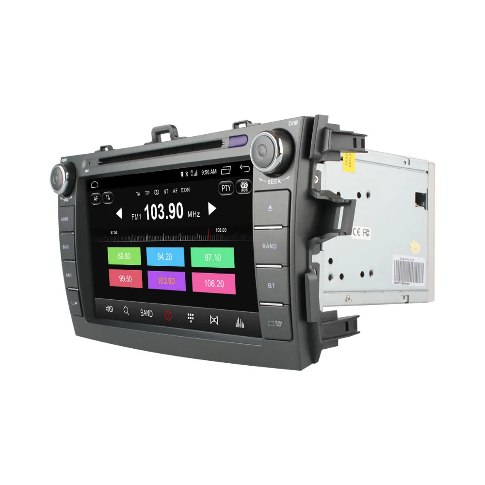 Ownice c500 8 &quotAndroid 6.0 Quad Core 2ГБ RAM Автомобильный DVD Плеер для Toyota Corolla 2006 2007 2008 2009 2010 2011