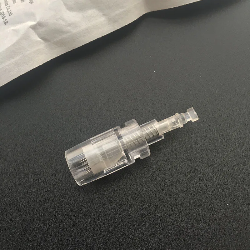 Cartucho para Auto Ponta de Agulha Elétrica Caneta Derma Agulhas Baioneta 12 Pinos Mym Microneedle Tatuagem 50 Pçs 7 12 pinos mym cartucho para auto microneedle
