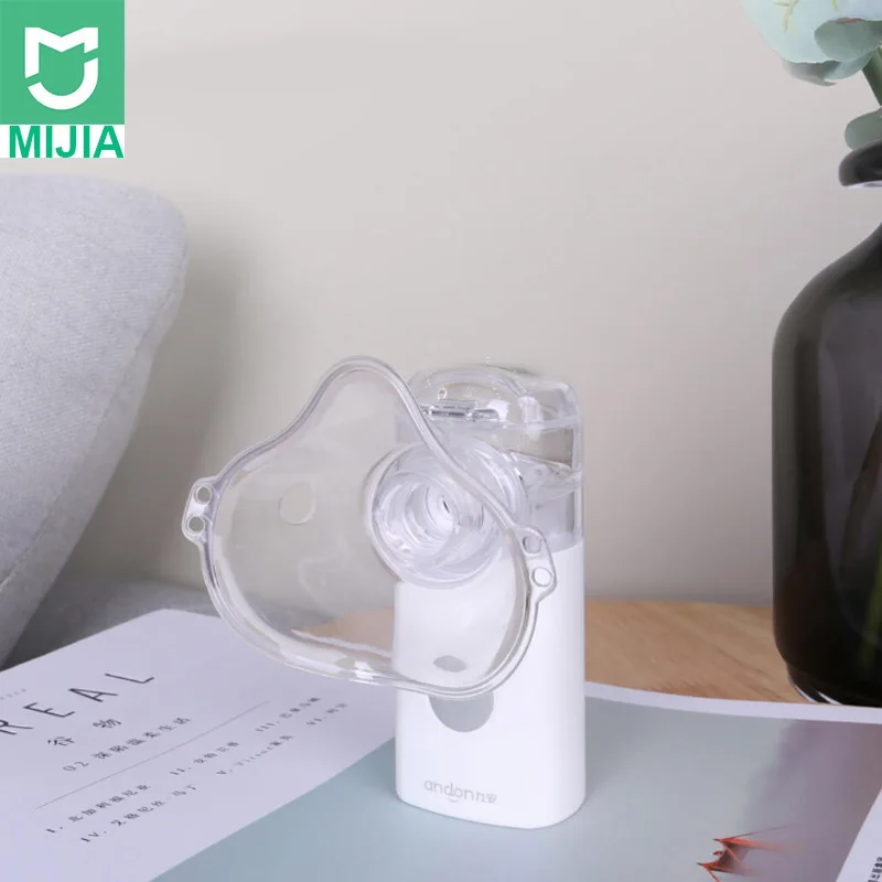 

Xiaom Mijia Jiuan Portable Micro-atomizer Nebulizer Mini Handheld Inhaler Respirator for Children, Adult and All Medical