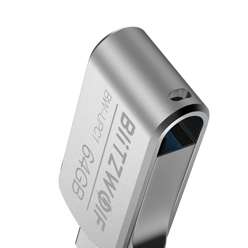  BlitzWolf BW-UPC1 2-in-1 Type-C USB 3.0 Aluminium Alloy 16GB 32GB 64GB OTG USB Flash Drive External