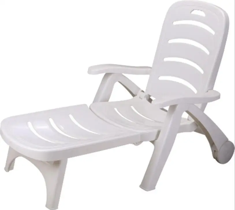 Высокое качество УТОЛЩЕННЫЙ шезлонг складной портативный Открытый Отдых Пляж chiar бассейн стулья с прямоугольным чайным столом