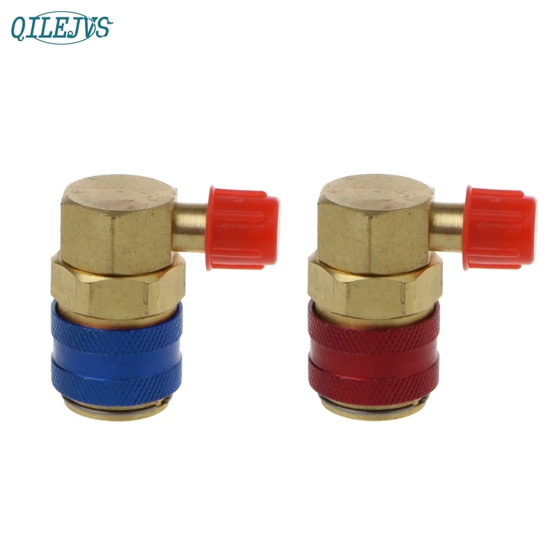AC R134A Quick Connector Adapter Coupler Auto A/C Manifold Gauge Low