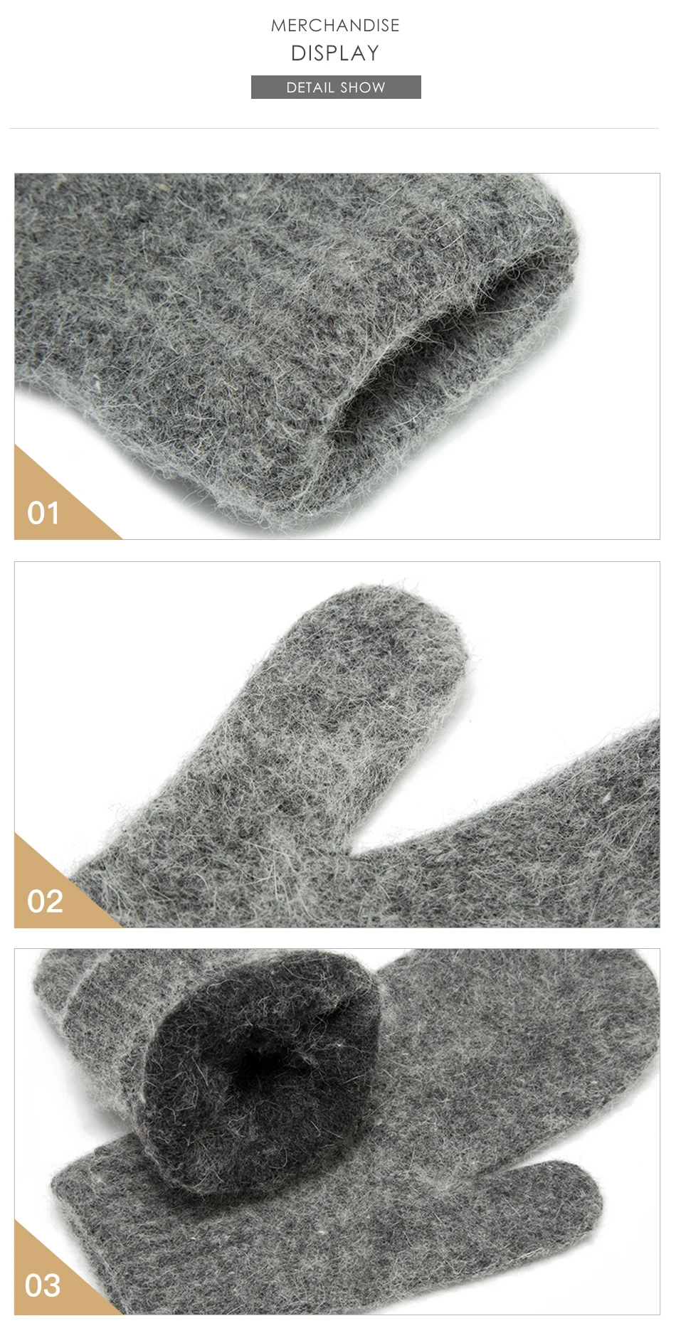 Iwinter, Новая мода бренд Зимние перчатки для Для женщин Для мужчин Мех животных теплые женские Прихватки для мангала Повседневное трикотажные открытый детские перчатки варежки