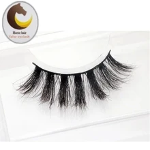 Лучшие продажи натуральные накладные ресницы толстые ресницы наращивание красоты макияж ресницы из конского волоса Cilios Posticos натуральный Maquiagem