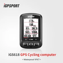 Gps Велоспорт iGS618 i gps порт Велокомпьютер gps навигация Спидометр IPX7 3000 часов хранения данных Bryton Rider GARMIN EDGE 200