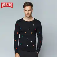 Hot Sale 2017 Winter Sweater Men for Cutton Brand Clothing Long Sleeve Fashion Pullovers Mens Casual Knitting O-neck Sweaters