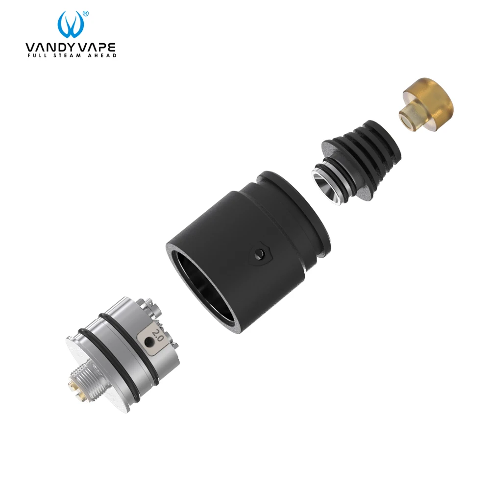 Оригинальный Vandy V2 бак MTL RDA для вейпа 1 5 мл 22 мм VS vandyvape Berserker V1.5 подходят