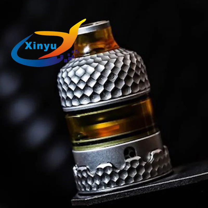 Hussar Project X The End style RTA 2 мл 316ss 22 мм испаритель Регулируемый воздушный поток бак