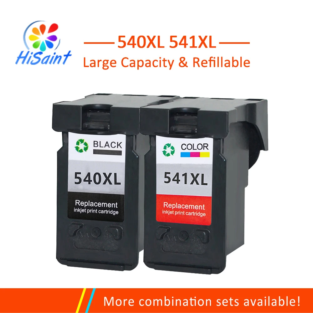 Hisaint PG-540 CL-541 картриджи PG 540 CL 541 Замена для Canon PIXMA mg3250 MG3255 струйный принтер