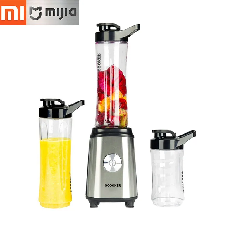 

Original Xiaomi Portable Juicer Fruit and Vegetable Cooking Machine Point Switch 304 Stainless Steel 8 Seconds Soup Machine