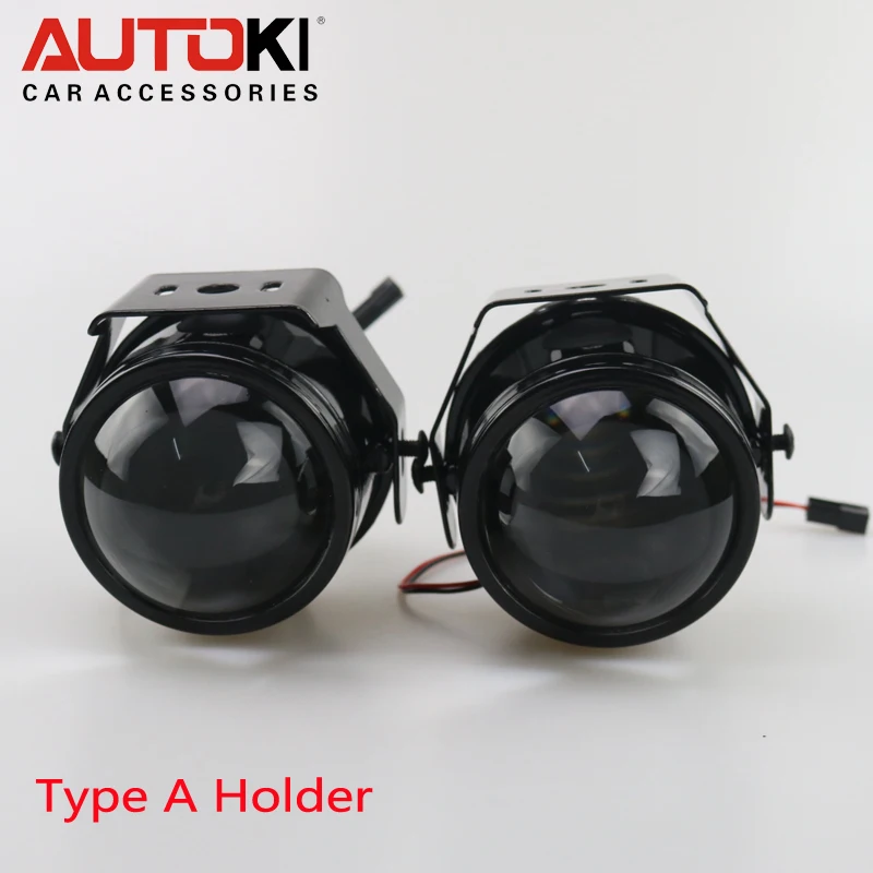 

Free Shipping Autoki Newest Bi-xenon Projector Lens Fog Lamp Brightness with HID Bulb H11 Waterproof Special Used for Many Cars