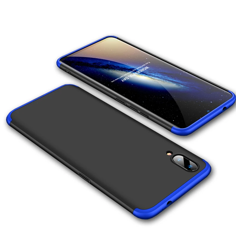 ДЛЯ vivo X23 чехол 6 41 &quot360 градусов Полная защита Жесткий ПК прочная задняя крышка