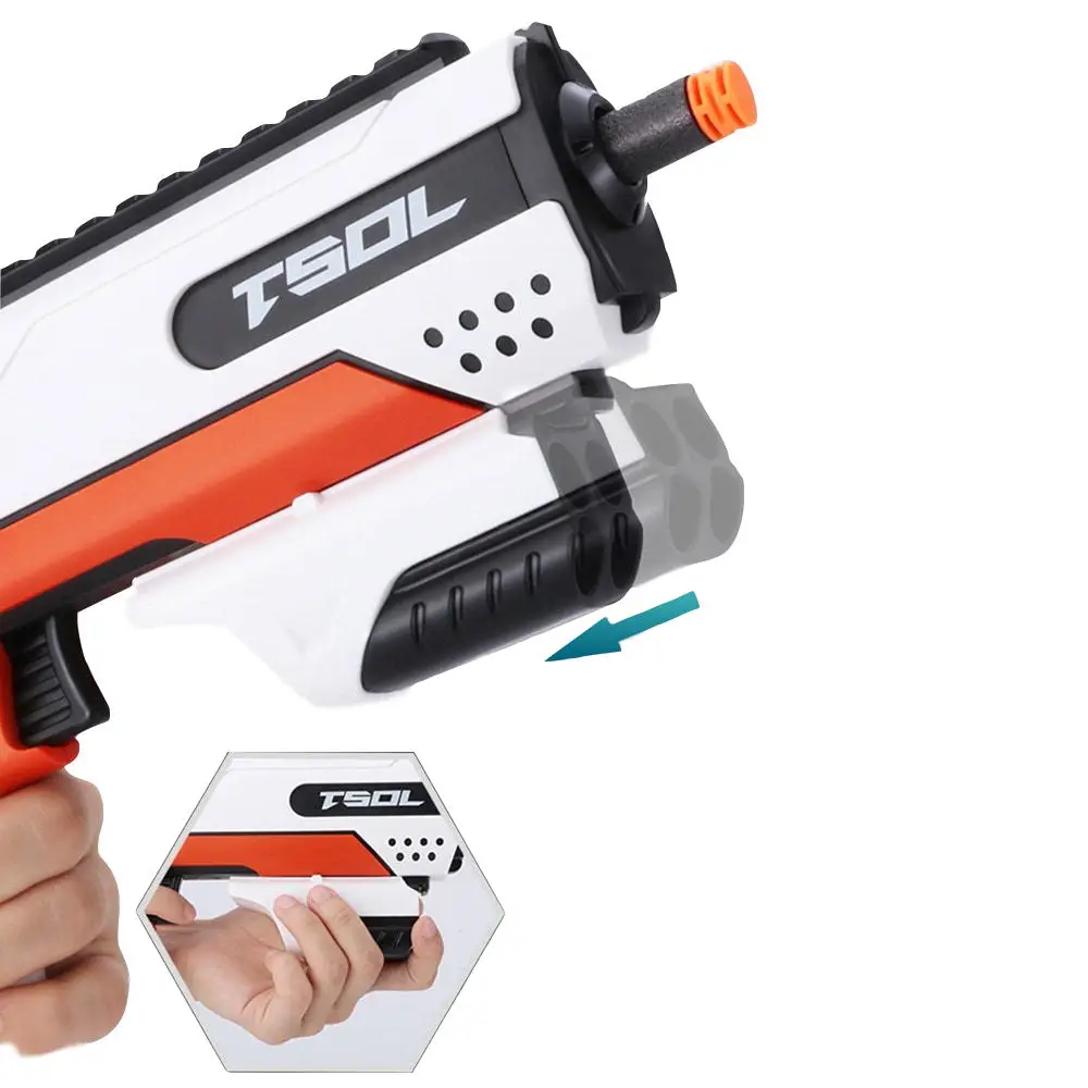 Забавный детский мягкий пистолет пуля игрушечный для Nerf игрушечное оружие