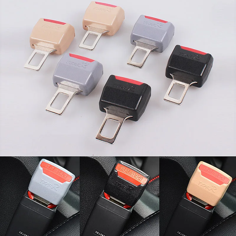 Buy 2PCS High Quality Universal Adjustable Car Seat Safety Belt Clip Extender