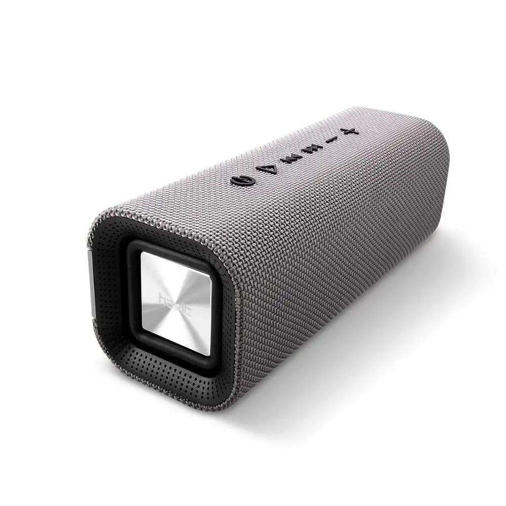 HAVIT портативный Bluetooth динамик наружный сабвуфер 3D стерео громкий динамик беспроводной динамик с микрофоном Микрофон SD карта AUX M16 - Цвет: Серый