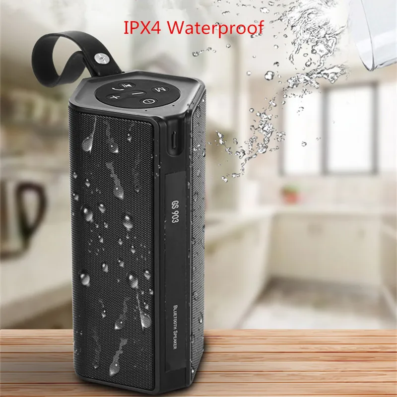 Askmeer GS903 уличная портативная бас Bluetooth Колонка 3D стерео сабвуфер