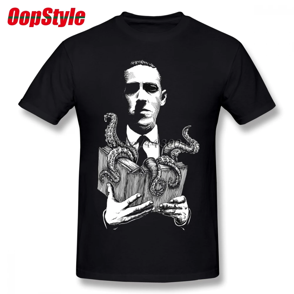

Lovecraft Cthulhu Lovecraftian Horror T-shirt For Men Plus Size Cotton Team Tee Shirt 4XL 5XL 6XL Camiseta