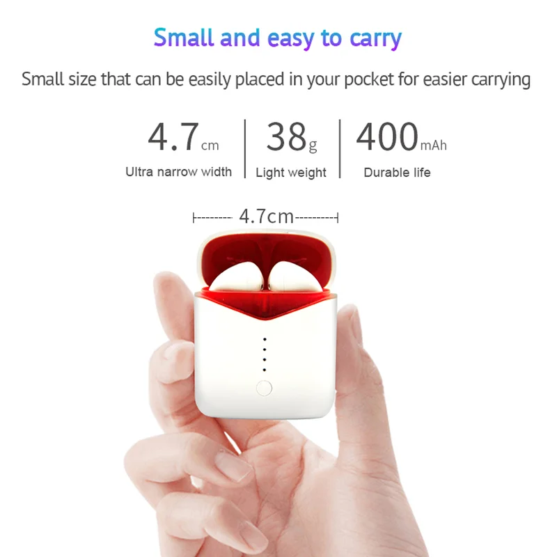 Wireless Earphones P20 TWS Stereo Wireless Earbuds Earphone Bluetooth 5 0 Headphones PK i10 i12 i20