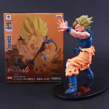 

Banpresto Craneking Scultures The best Budokai Dragon Ball Z Son Gokou Son Goku Battle Super Saiyan Action Figure Collection