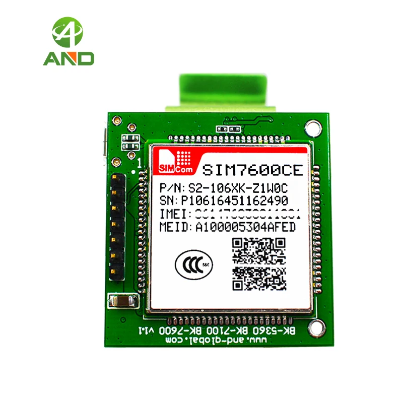 SIM7600CE breakout board Для Гонконга Макао B38/B39/B40/B41/B1/B3/B8 испытательная плата LTE модуль