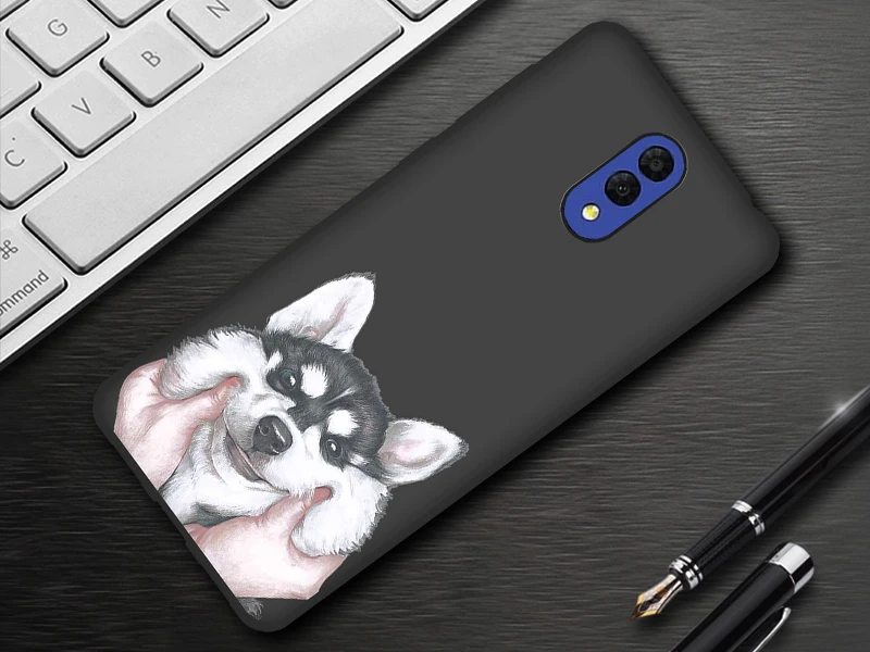 EiiMoo Soft TPU Silicone Case Cover For Alcatel 3L Case 5039 5039D Cute Cartoon Phone Back Coque For Alcatel 3L Case