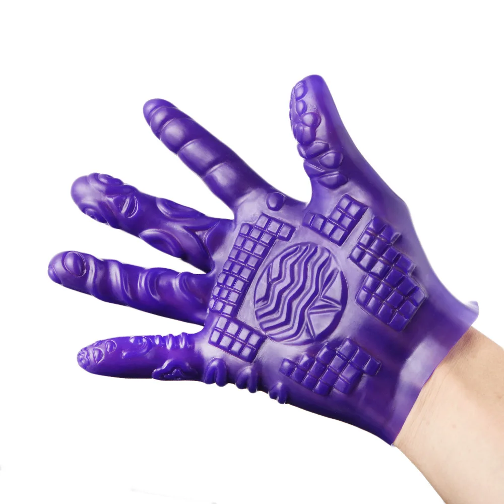 New Sex Toy Masturbation Glove Adult Game Product Fetish Sm Game Aid