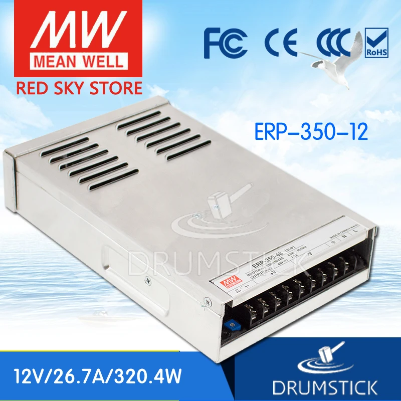 

MEAN WELL ERP-350-12 12V 26.7A meanwell ERP-350 320.4W Single Output Switching Power Supply