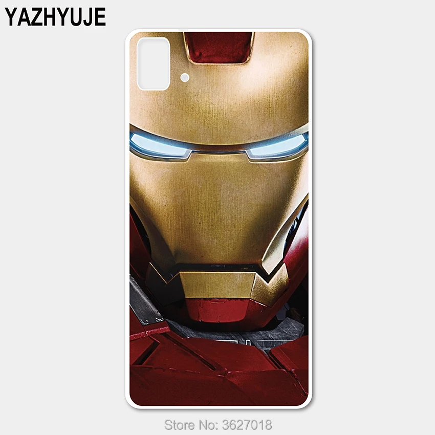 

YAZHYUJE New Arrival Soft TPU Silicone Case for BQ Aquaris E5 M5.5 U2 lite M5 X5 plus Cover iron Man Hero Pattern Phone Case