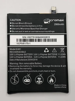 

Original 2900mAh Battery For Micromax E481 Battery Batterie Bateria Accumulator