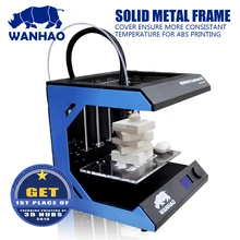 Отличное разрешение stabe высокое качество wanhao D5S мини 3D принтер промышленного уровня with1kg нити бесплатно.